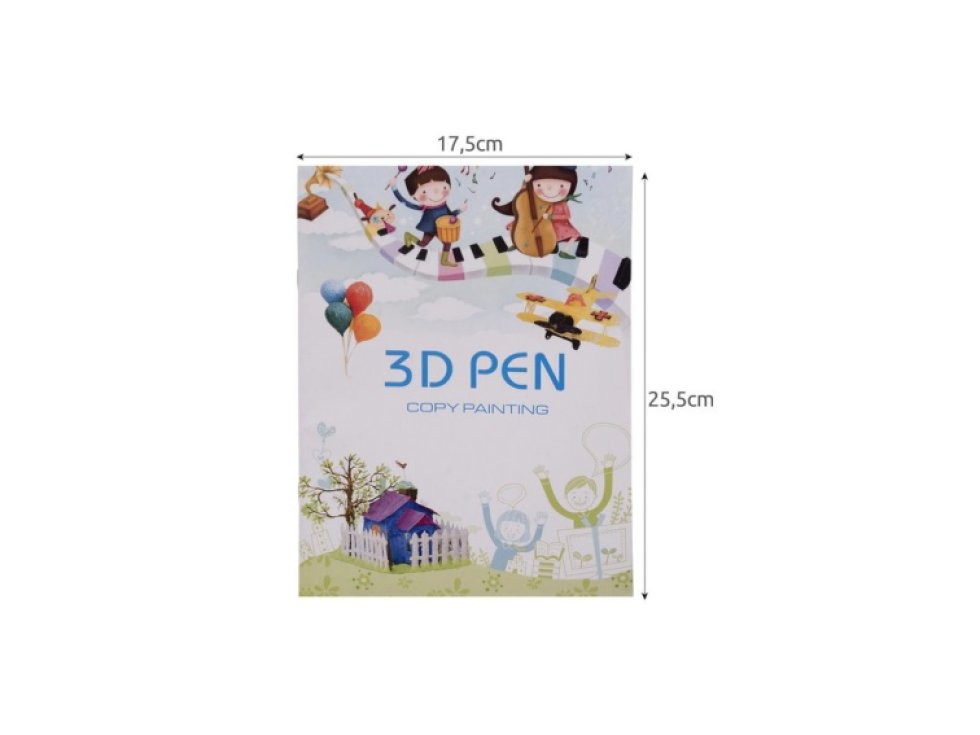 Kniha se šablonami pro 3D pero Maaleo 22734