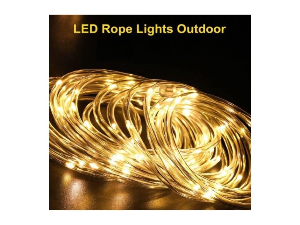 Světelný had, venkovní světla 8,5 metru teplá bílá LAMP29CB