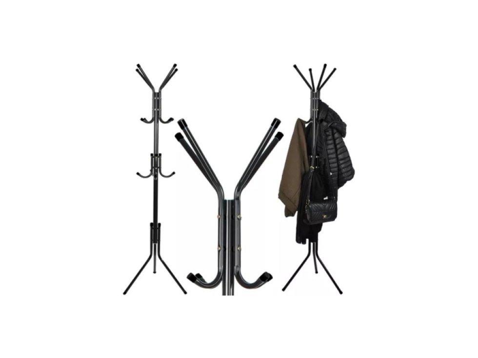 Stojací věšák 170cm - černý Ruhhy 23815