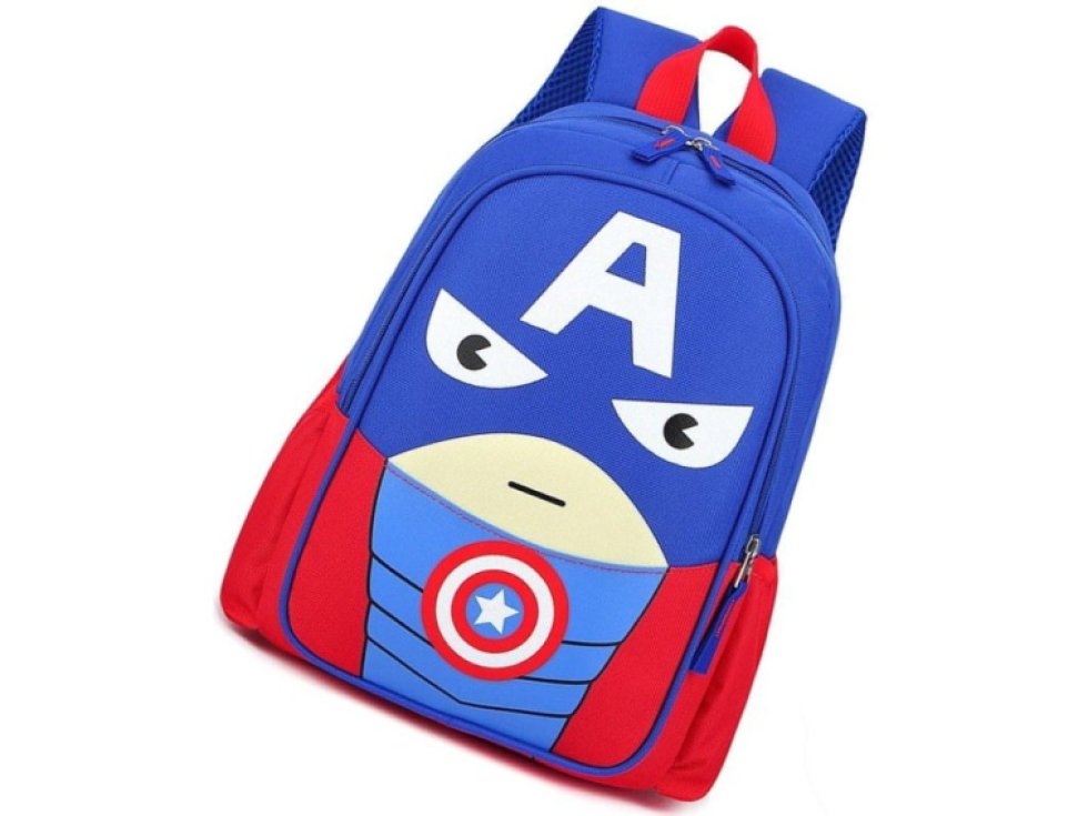 Dětský batoh Captain pro předškoláky, polyester, 30x23x12 cm