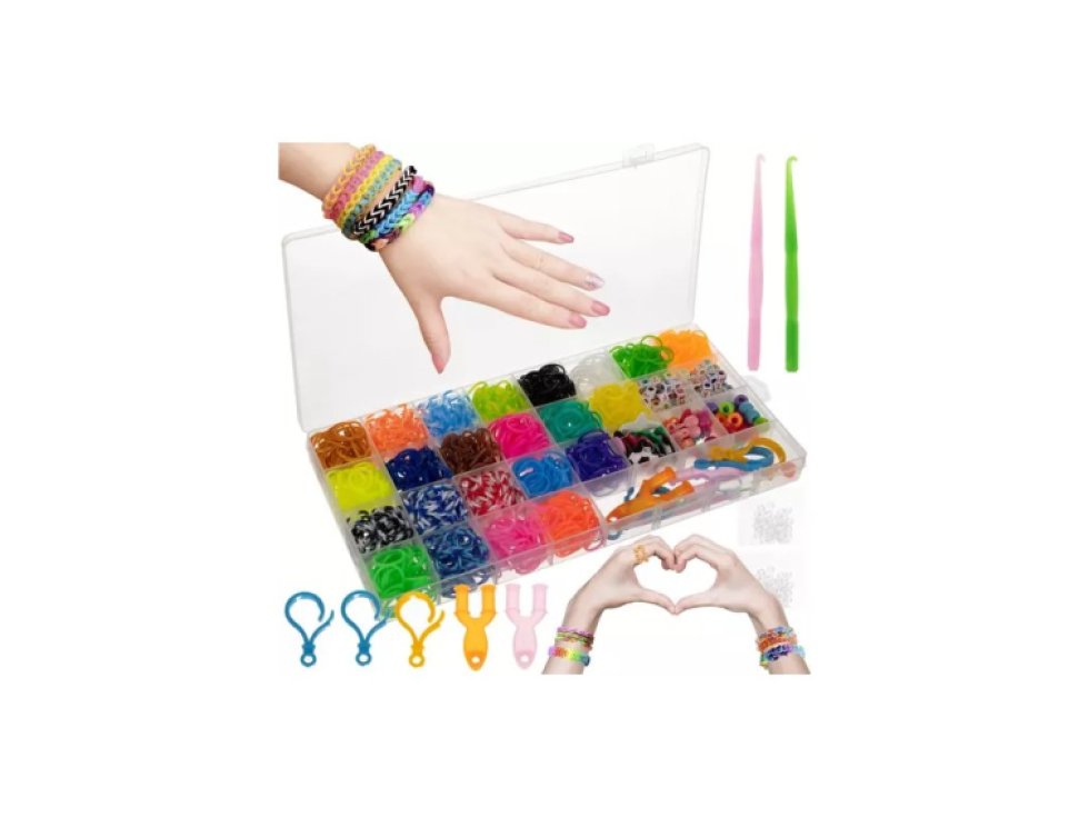 Gumičky na výrobu náramků DIY 18273