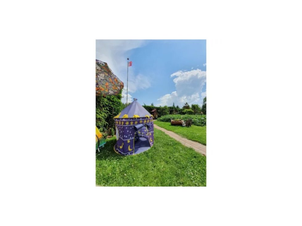 Dětský stan modrý 23474