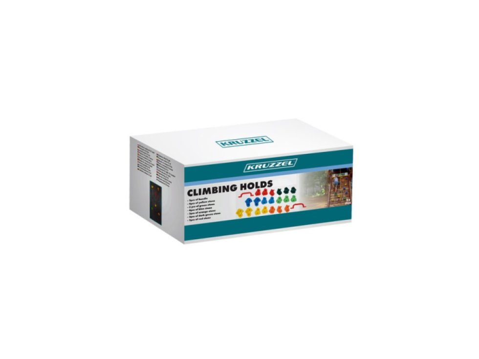 Lezecké chyty 22 kusů Kruzzel 25395