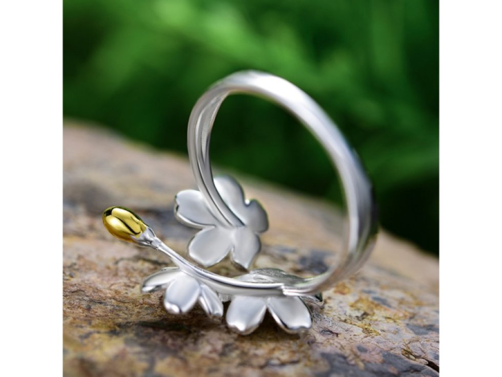 Stříbrný prsten Cristal Margarita