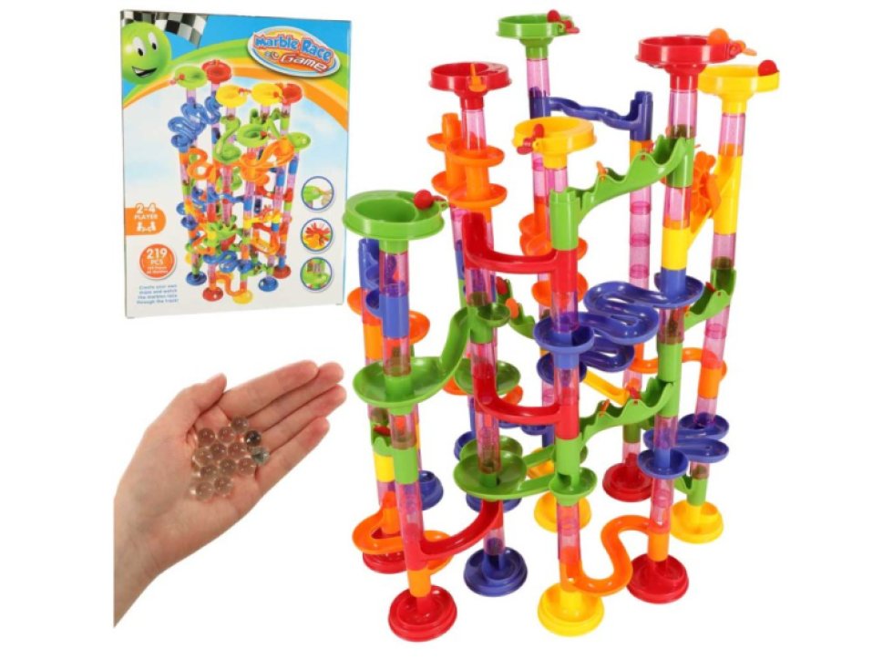 MARBLE 219el kuličková závodní dráha. XXL