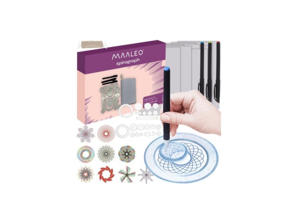 Sada na kreslení - spirograf Maaleo 24346