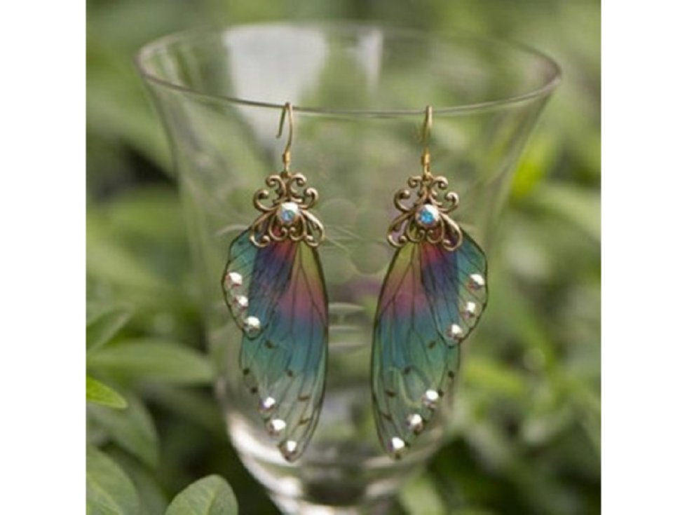 Náušnice Motýlí křídla