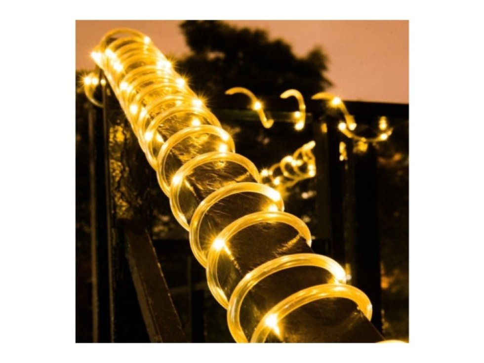 Světelný had, venkovní světla 8,5 metru teplá bílá LAMP29CB