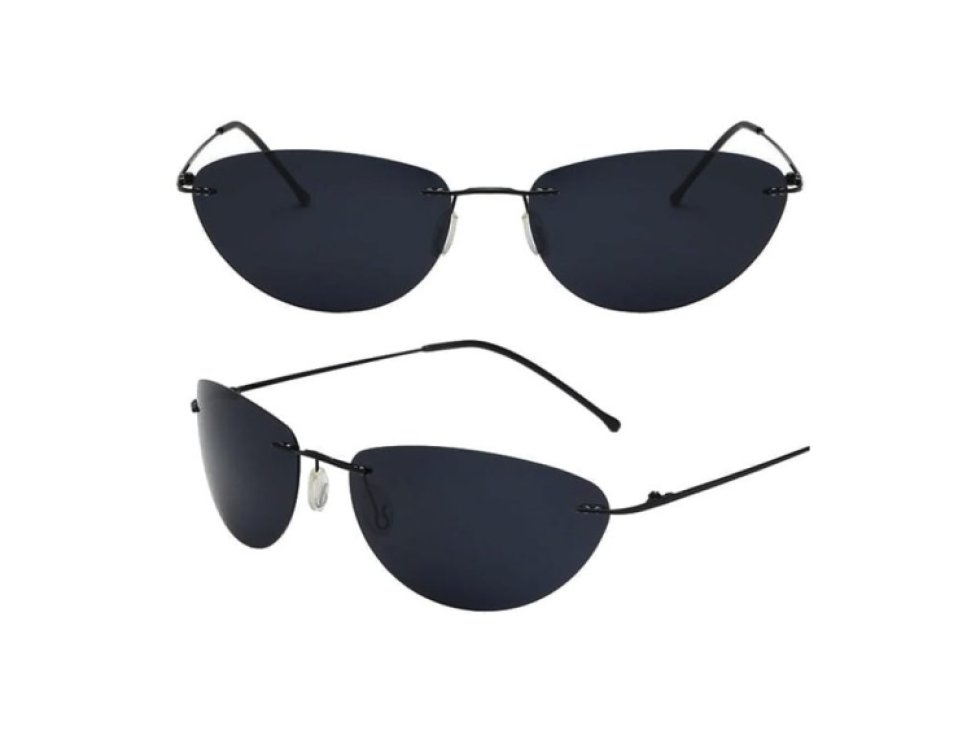 Unisex Sluneční Brýle Matrix Black, Kovový Rám, UV Filtr 400 kat. 3, Černá