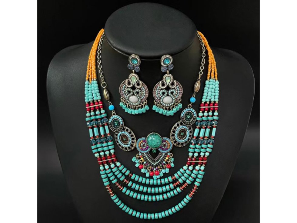 Náušnice Tisíc a jedna noc - orientální styl