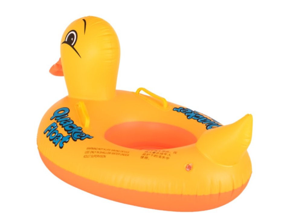 Nafukovací matrace pontonové kolo pro děti kachna