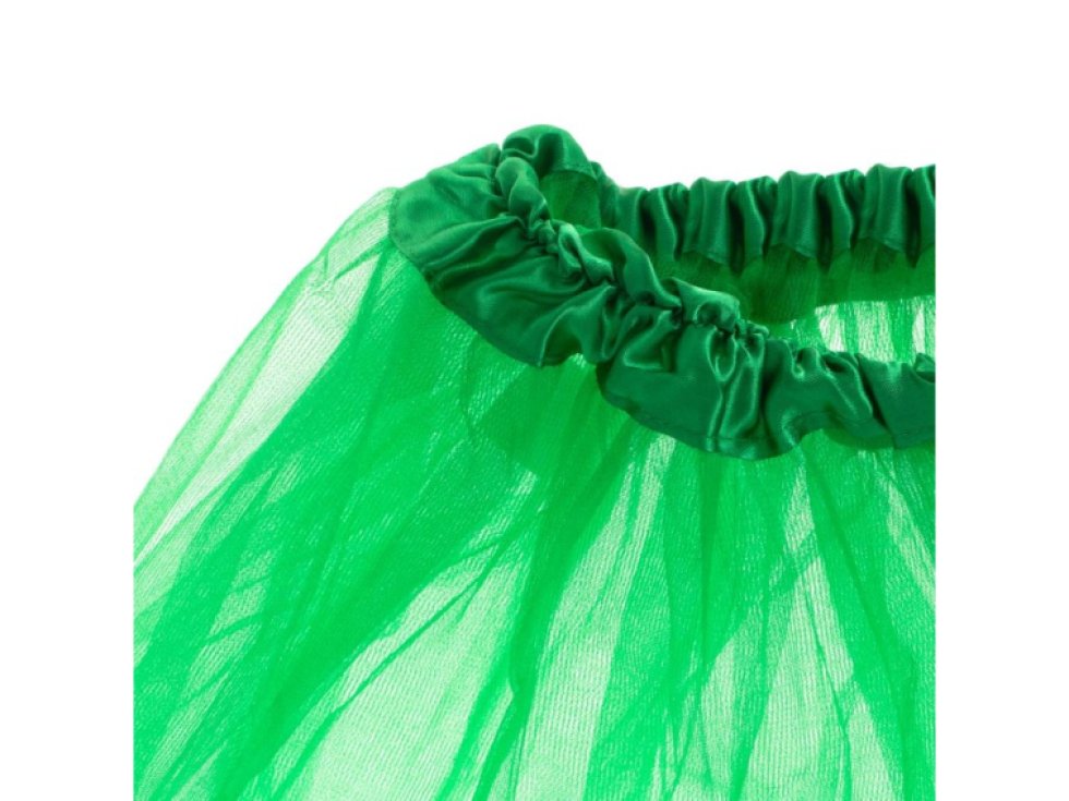 Tylová sukně tutu kostým zelená