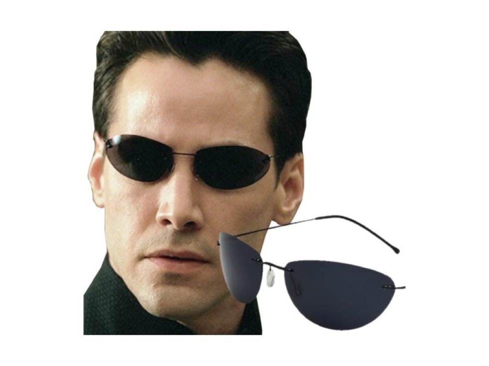 Unisex Sluneční Brýle Matrix Black, Kovový Rám, UV Filtr 400 kat. 3, Černá