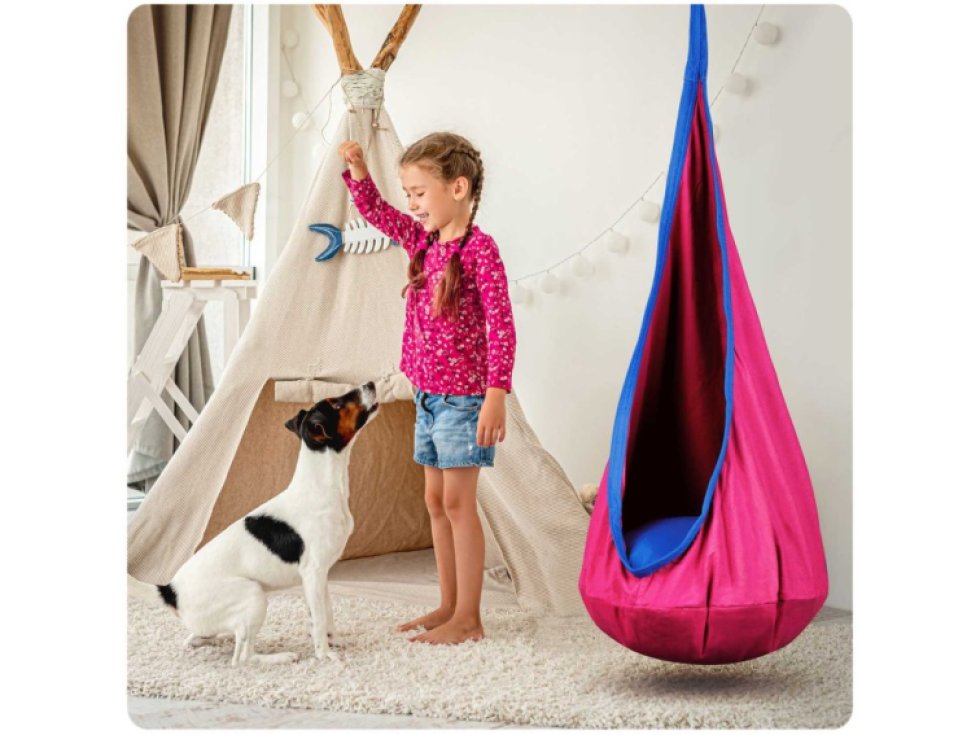 Závěsné křeslo Cocoon Neo-Sport růžové