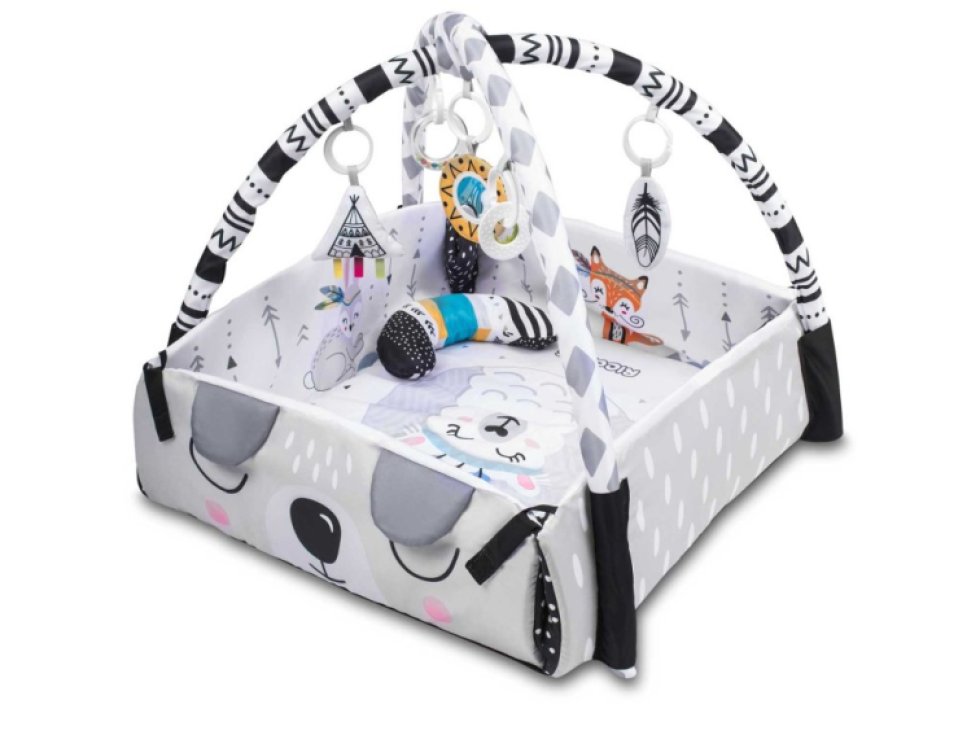 Interaktivní vzdělávací podložka 110 x 100 cm Boho Ricokids