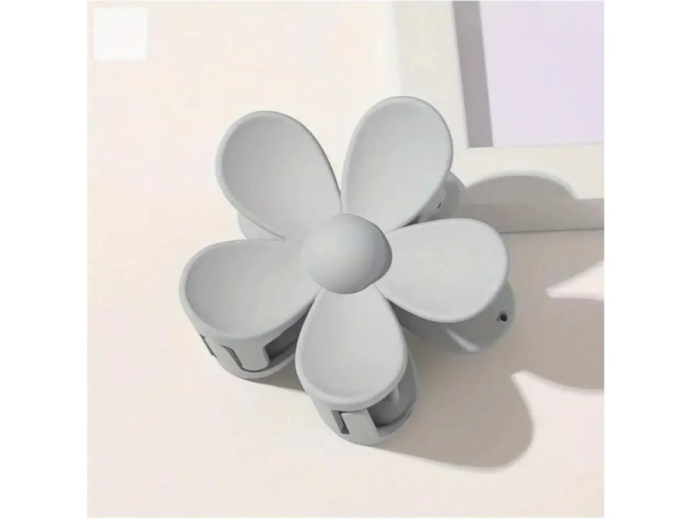 Sponka do vlasů klips XL květ 7x7,5 cm SP316