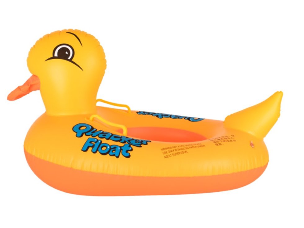 Nafukovací matrace pontonové kolo pro děti kachna