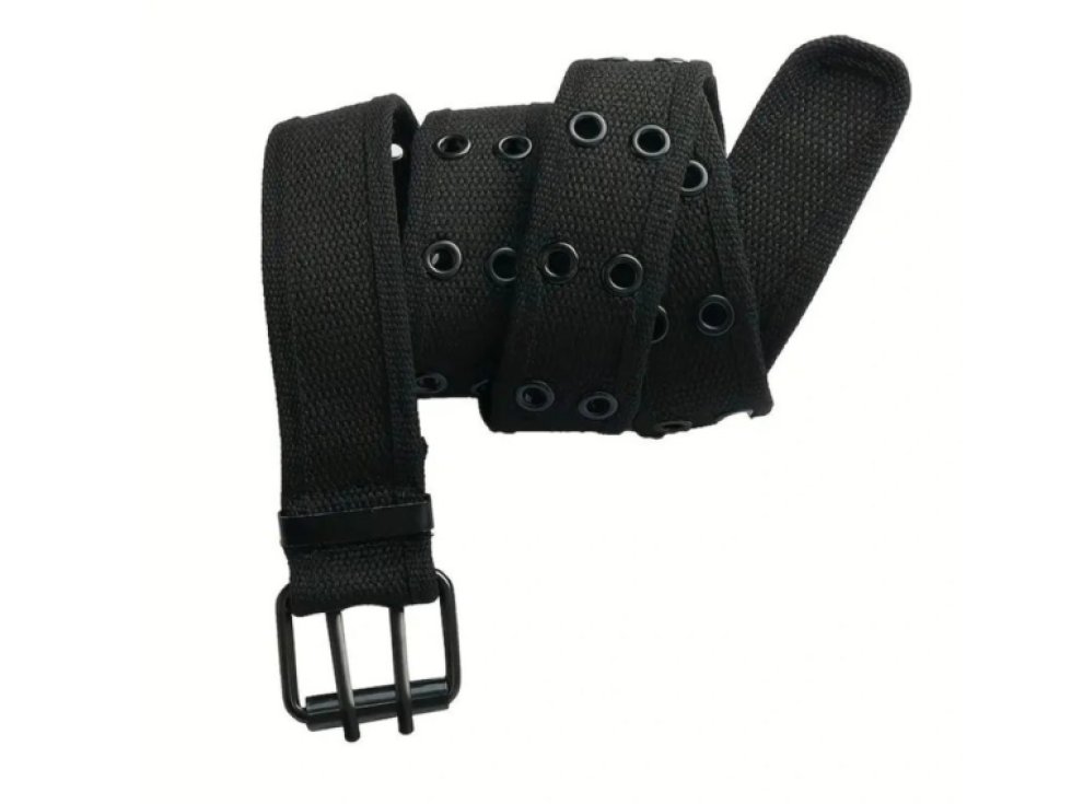 Taktický Vojenský Opasek SURVIVAL Unisex, Černý, Polypropylenový Nylon, 120x3.7 cm