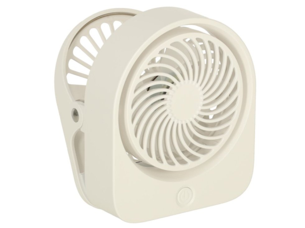 Mini stolní ventilátor s klipem USB