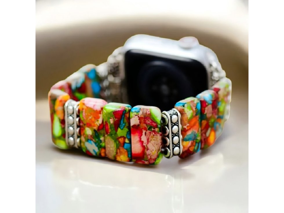 Řemínek na Apple Watch Jaspis (35-45 mm)