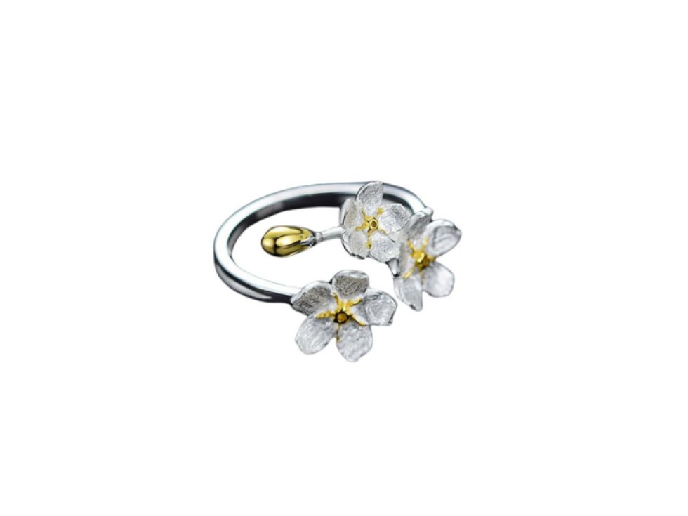 Stříbrný prsten Cristal Margarita