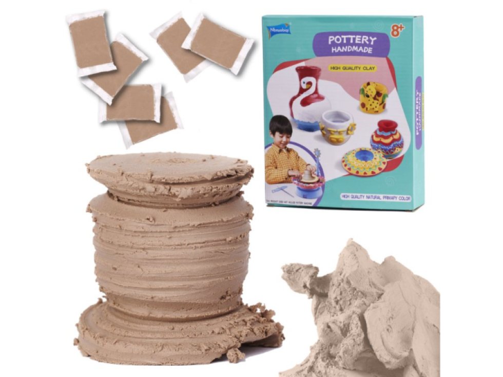 Hliněná hmota pro hrnčířský kruh 1200g