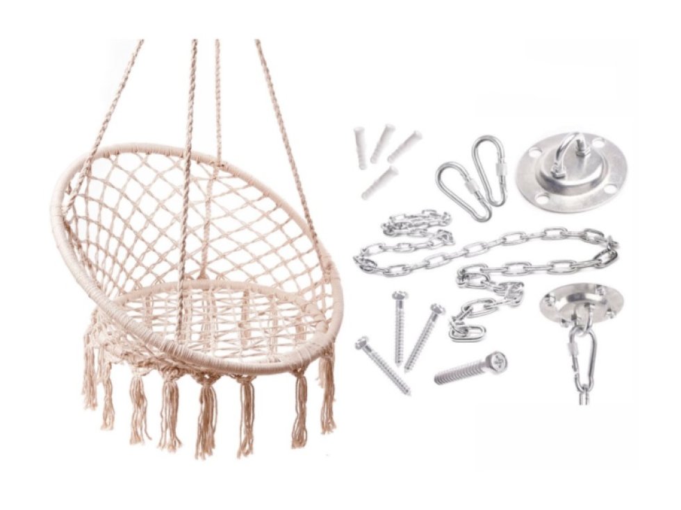 Stropní upevňovací houpací řetěz 200 kg