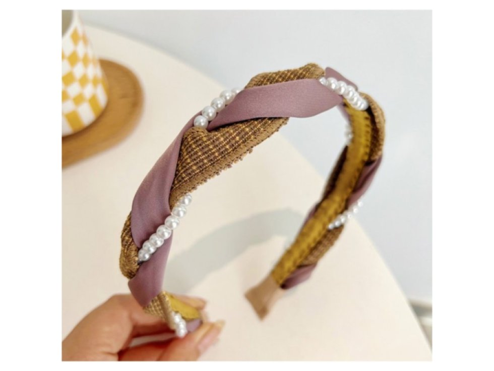 Čelenka do vlasů SIMPLE O504, slitina obecných kovů, délka 37 cm, šířka 2 cm