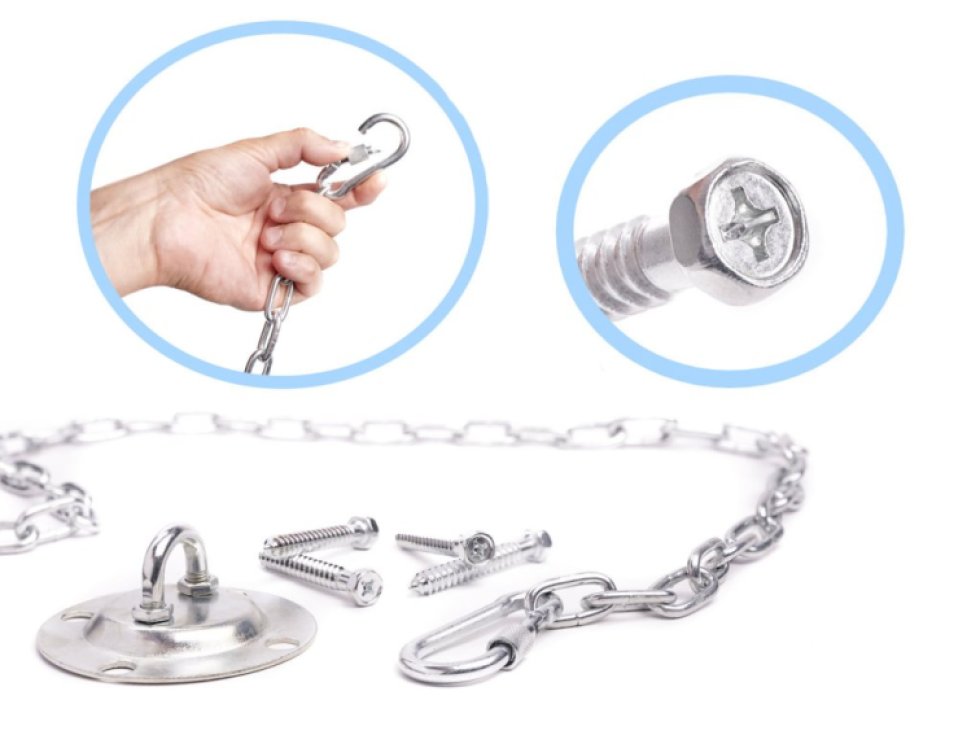 Stropní upevňovací houpací řetěz 200 kg