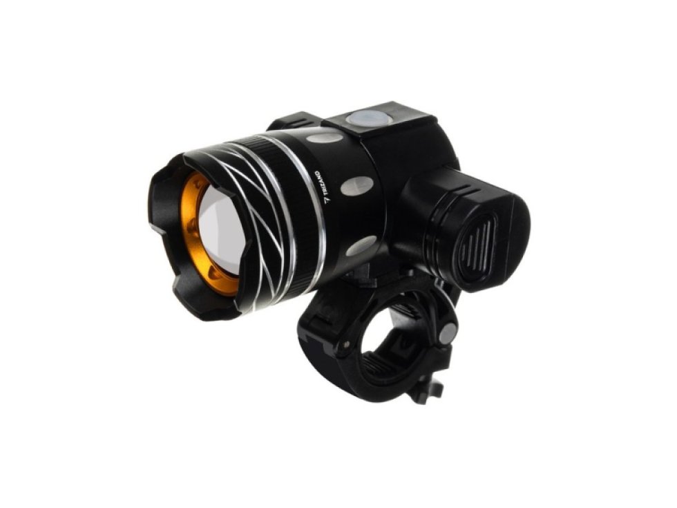 T6 USB světlo na kolo + zadní světlo 23681