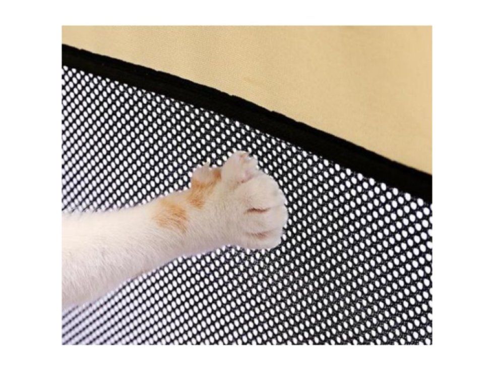 Skládací Přenosný Kotec pro Psy a Kočky, Látka/Polyester, 73x73x43 cm