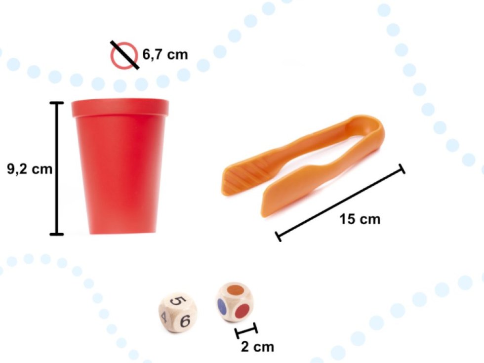 Kreativní oblázky barevné montessori puzzle