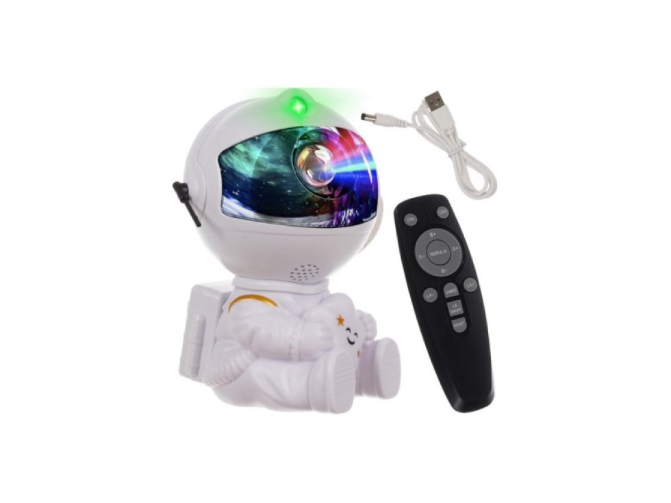 Izoxis 24329 astronautský LED hvězdný projektor