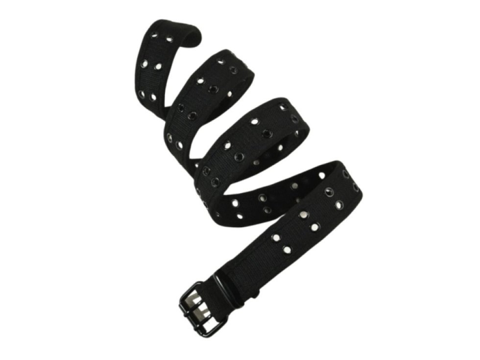 Taktický Vojenský Opasek SURVIVAL Unisex, Černý, Polypropylenový Nylon, 120x3.7 cm