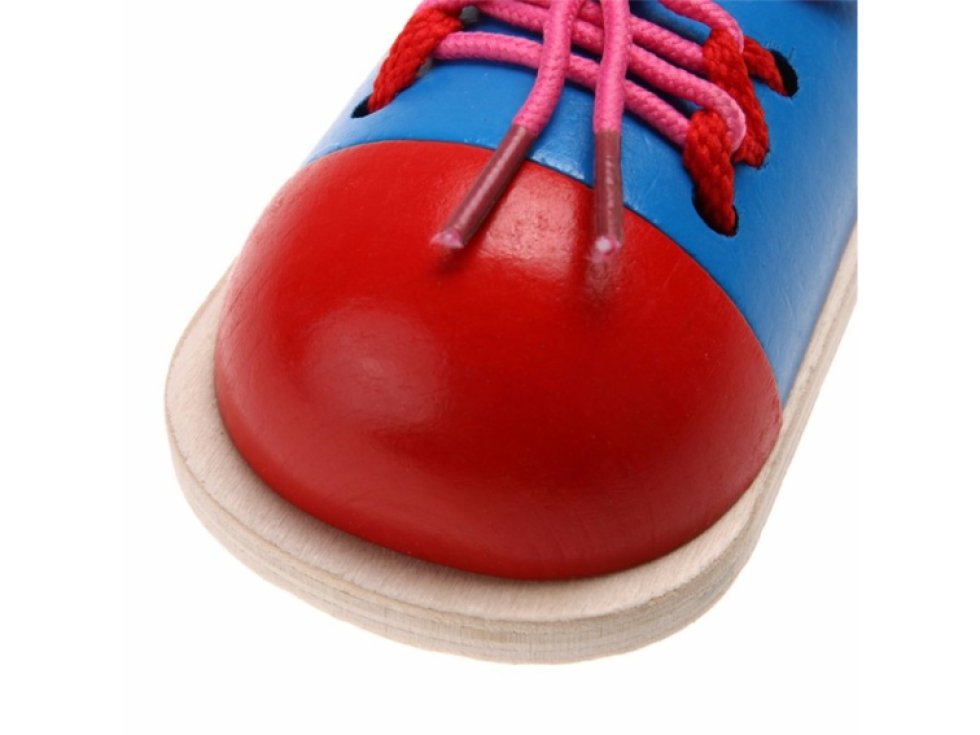 Výuková sada pro výuku zavazování tkaniček 2s