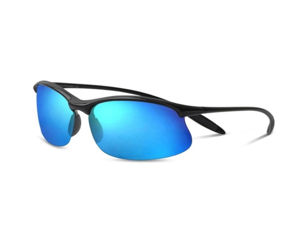 Univerzální modré polarizační sportovní zrcadlové brýle pro řidiče