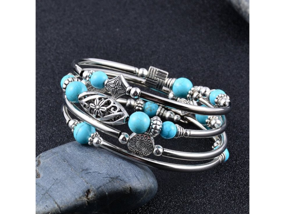 Wrap Náramek Esperanza Tyrkys