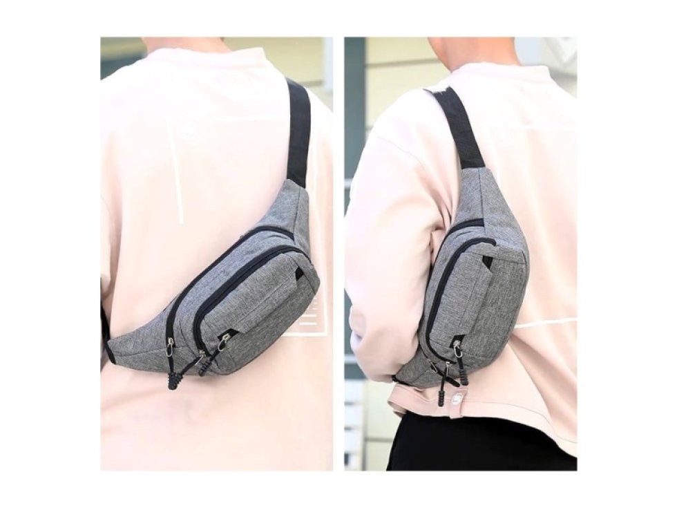 Voděodolná pánská aktovka z příjemného syntetického materiálu, 34x14x5 cm, s nastavitelným popruhem