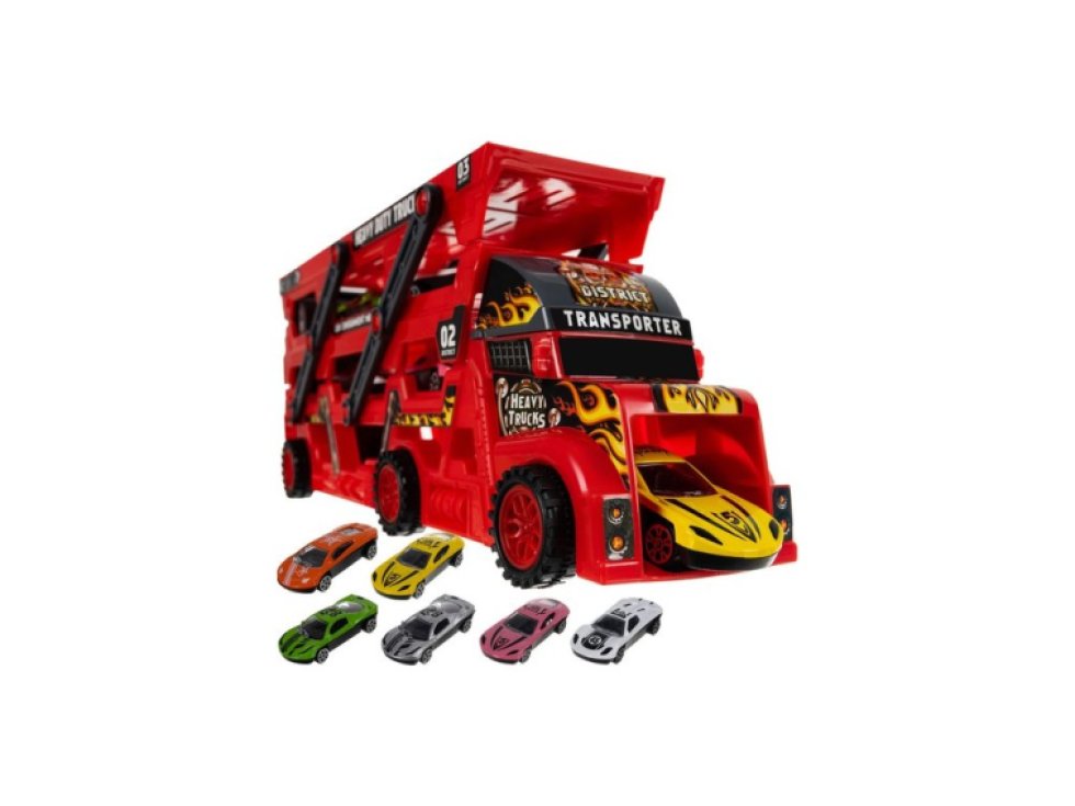 Sada nákladních vozů TIR se 6 vozy 22515