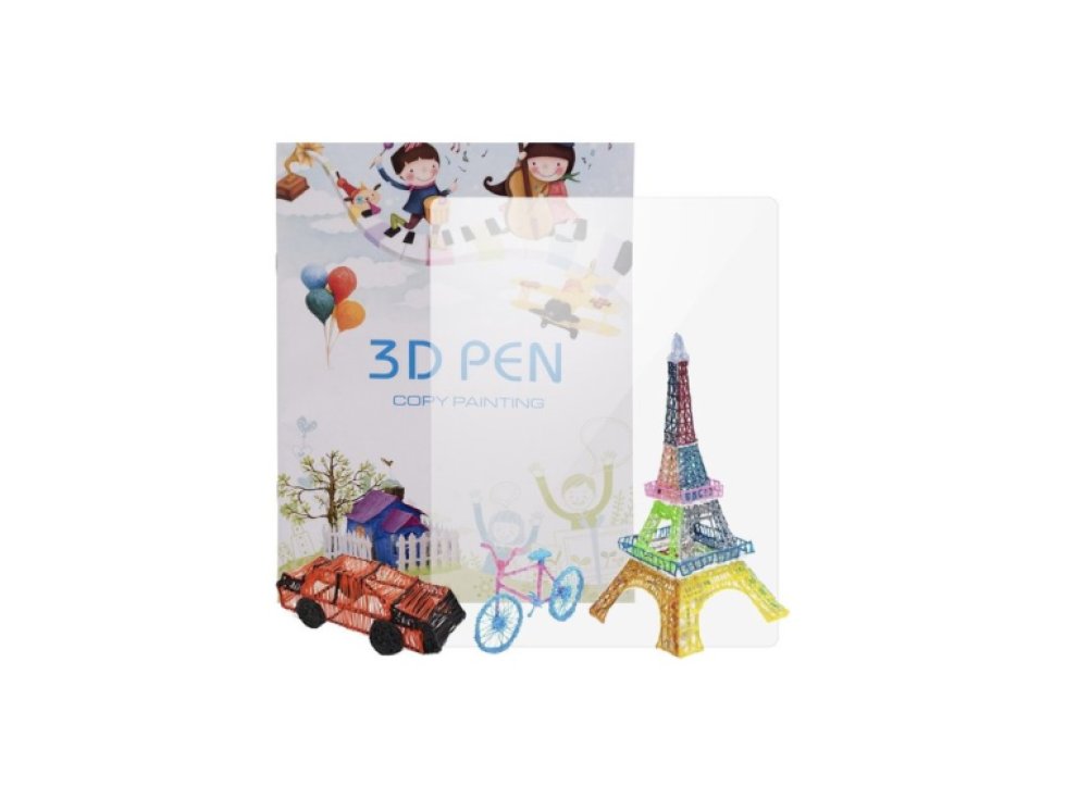 Kniha se šablonami pro 3D pero Maaleo 22734