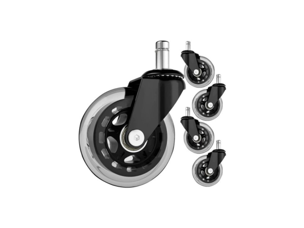 Kolečka ke kancelářské židli - 5 ks. Malatec 22077