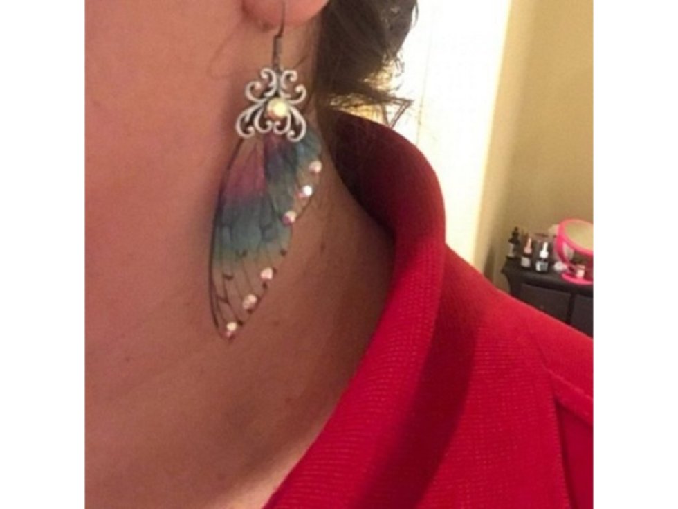 Náušnice Motýlí křídla