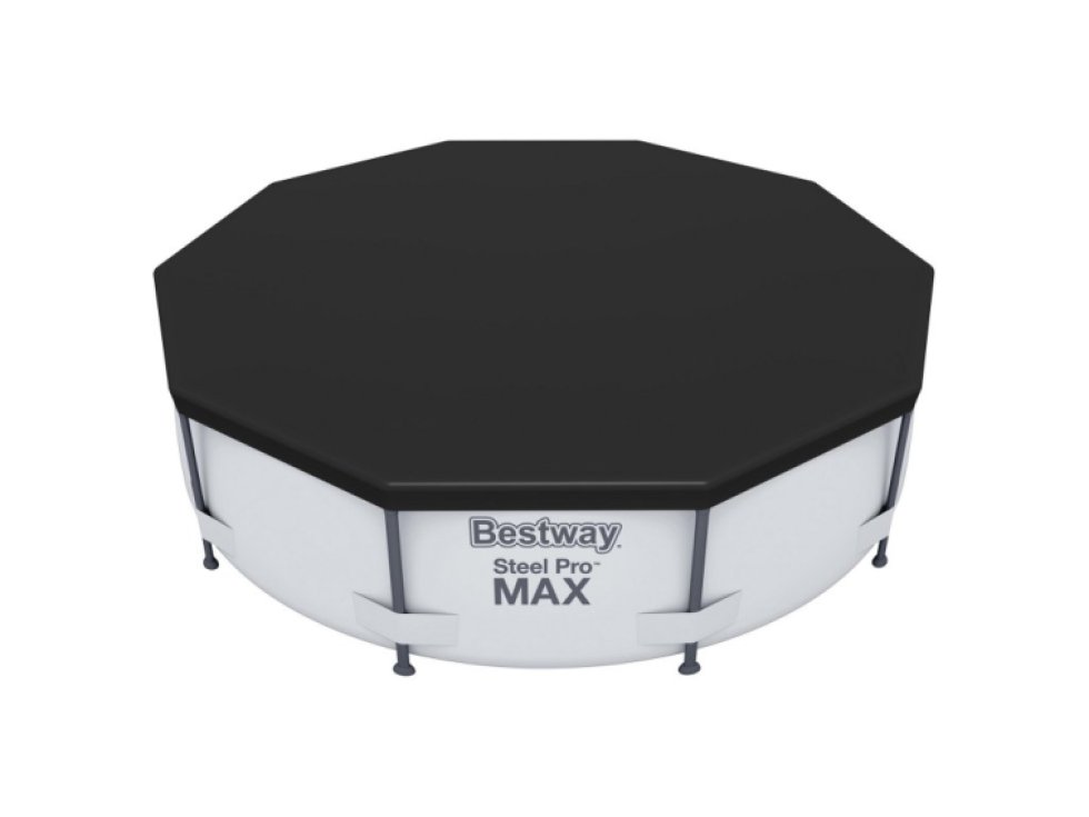 Krycí plachta na bazén s kovovým rámem 305 cm Bestway 58036
