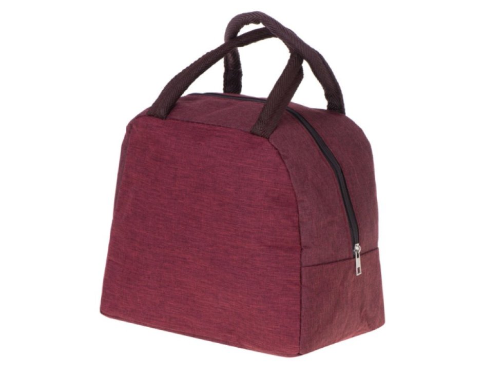 Termoizolační sáček na snídani a oběd červený