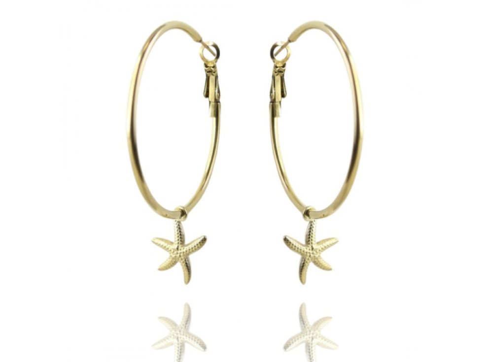 14karátové pozlacené náušnice z chirurgické oceli, zlatá barva, rozměry 0.3 x 0.3 cm, zapínání puzeta