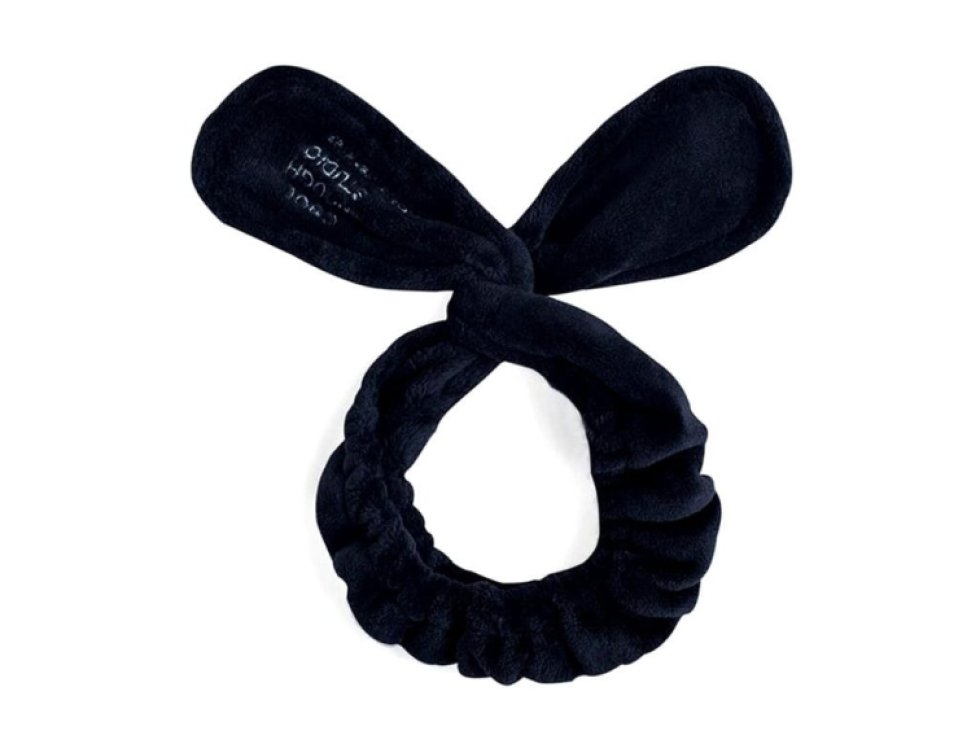 Měkký kosmetický spa vázání vlasů Bunny, rouno, univerzální velikost, 70 cm délka