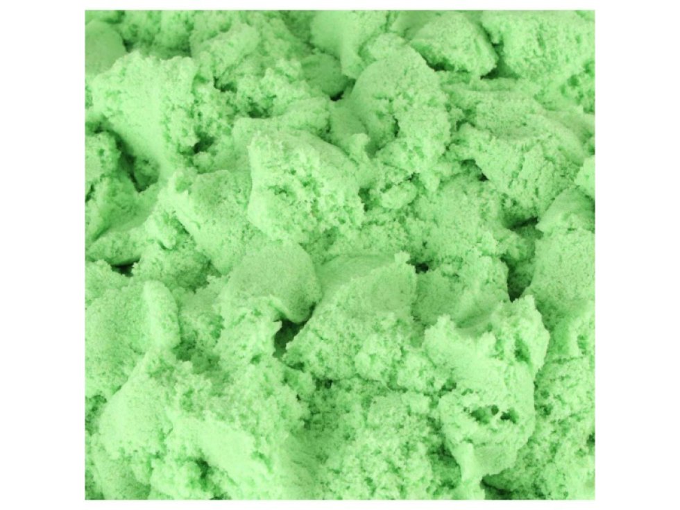 Kinetický písek 1 kg v sáčku zelený