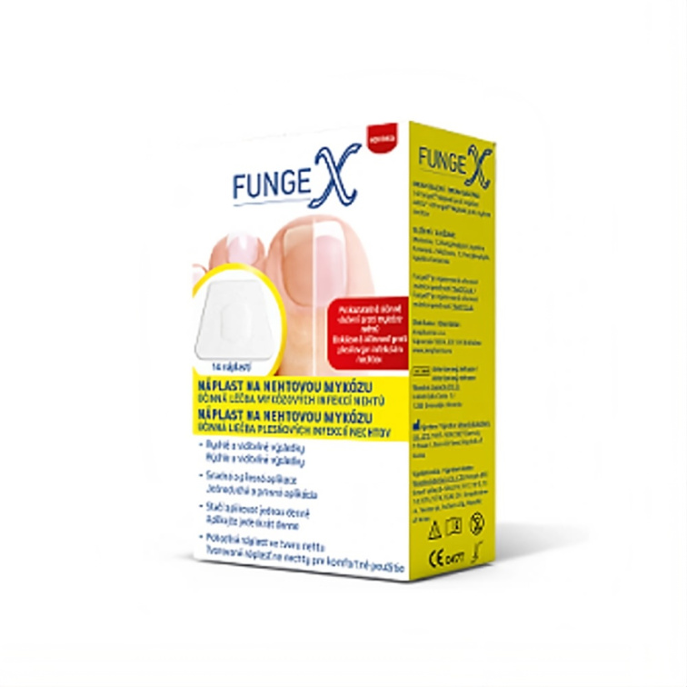 FungeX Náplasť na nechtovú mykózu 14ks