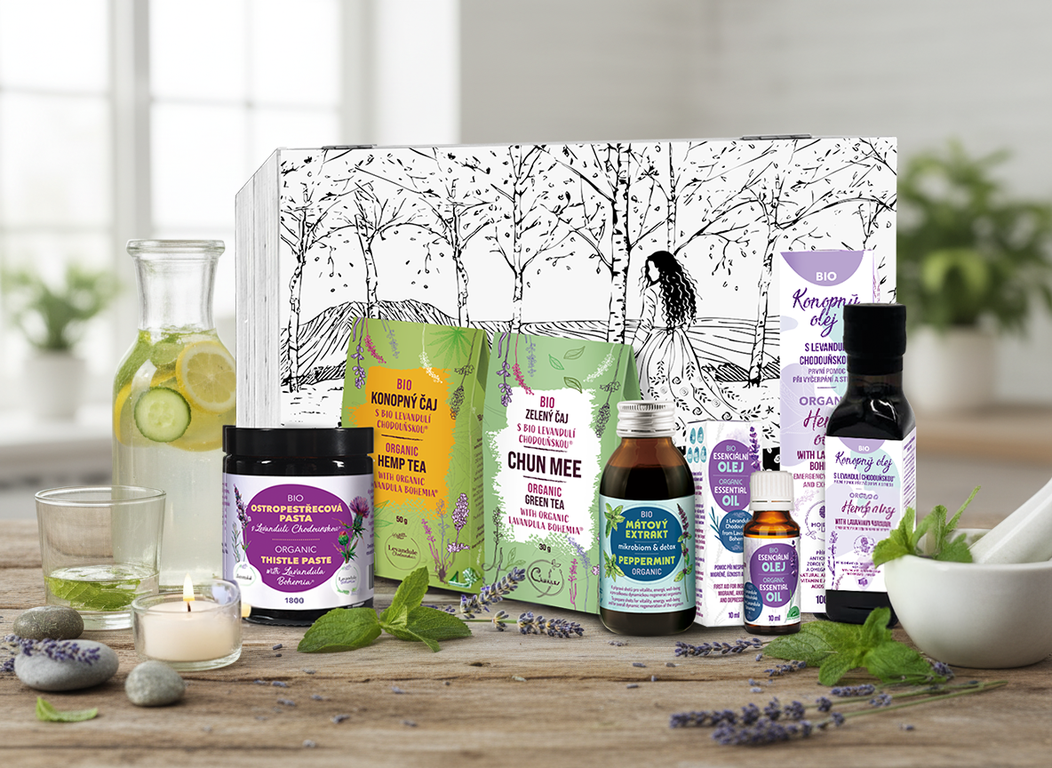 Detox v unikátní dřevěné bio přírodní lékárně