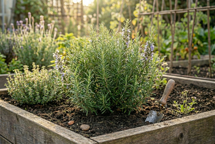 BIO Rozmarín - Salvia rosmarinus, SADENICA